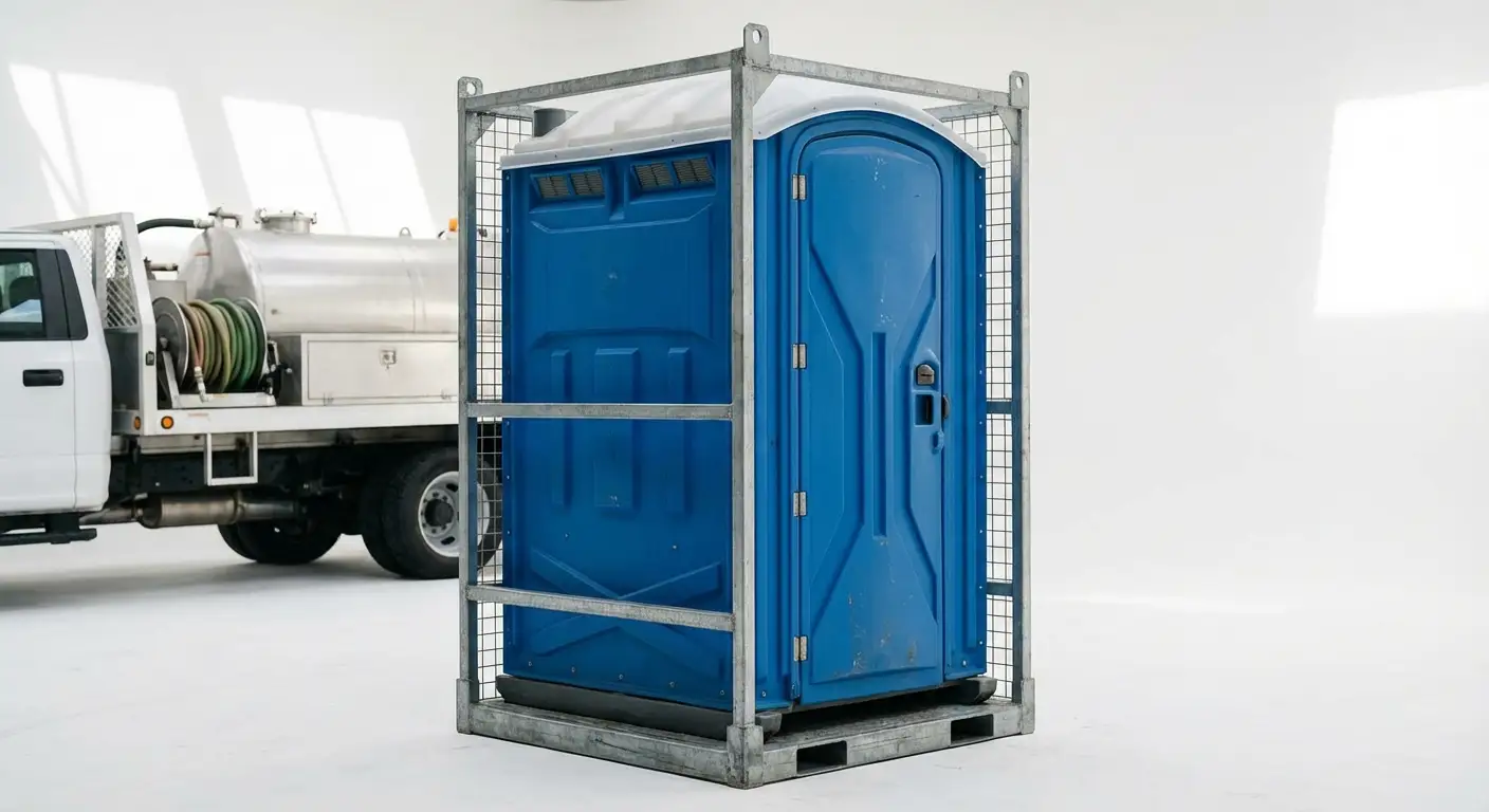 Crane-Liftable Portable Toilet Technical Specifications in Arlington, VA